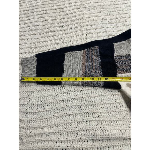 NWT New York & Co Soho Striped Sweater Womens Size Small Gray Blue White MSRP$60 - Picture 5 of 12